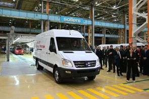 В ОЭЗ «Алабуга» запущено производство легких коммерческих автомобилей Sollers SF7